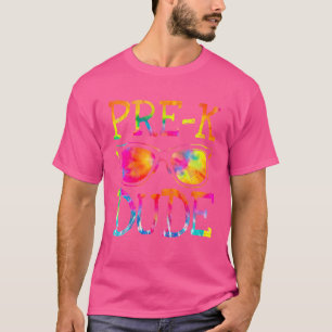 Pre K Dude Back To School First Day Of Preschool T T-Shirt