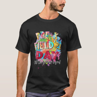 Pre-K Field Day 2023 Let The Games Begin Teachers T-Shirt