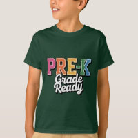 PRE-K Grade Ready – Colourful Back to School Desig