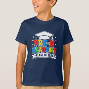 Pre-K Graduate Class of 2026 Preschool Graduation T-Shirt