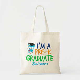 Pre-K Graduate Cute Custom Preschool Graduation Tote Bag
