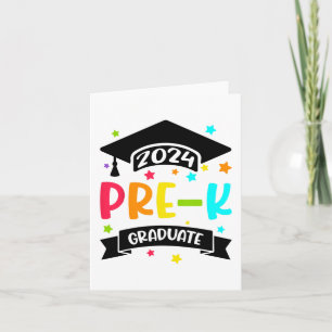 Pre K Graduate Preschool 2024 Graduation Gifts  Card