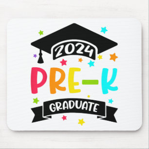 Pre K Graduate Preschool 2024 Graduation Gifts Mouse Mat