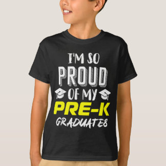 Pre-K Graduation Cap For Proud Teacher and Parent  T-Shirt