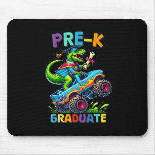 Pre-k Graduation Monster Truck Dinosaur Boys Kids Mouse Mat