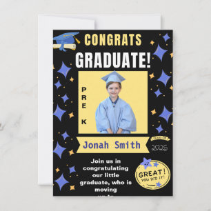 PRE-K GRADUATION PHOTO ANNOUNCEMENT 2025