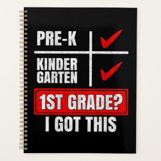 PRE-K KINDERGARTEN 1ST GRADE? I GOT THIS PLANNER