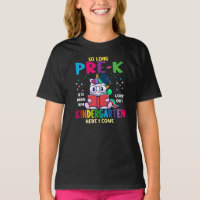 Pre-K Kindergarten Here I Come Unicorn Graduation