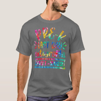 Pre-K Last Day Autograph School 2021-2022 Students T-Shirt