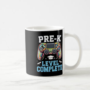 Pre-k Level Complete Last Day Of School Gamer Grad Coffee Mug