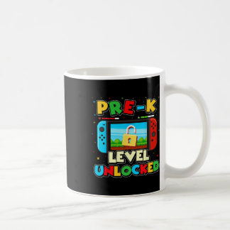 Pre-k Level Unlocked Video Gamer Boys Kids Ck To S Coffee Mug