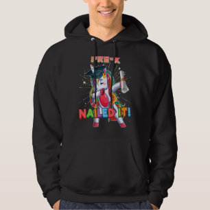Pre K Nailed It Last Day Of School Unicorn Dabbing Hoodie