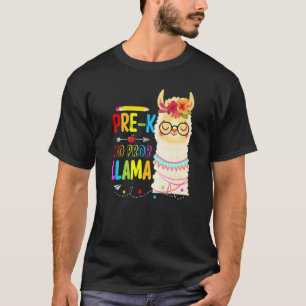 Pre K No Prob Llama Teacher Student Llama T-Shirt