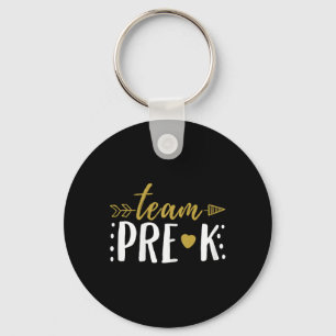 Pre-k Preschool Teacher Student Arrow  Key Ring