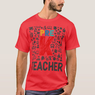 Pre-K Squad Pre Kindergarten Teacher - Pre K Teach T-Shirt
