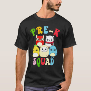 Pre K Squad Teachers Kids Team Kindergarten Back T T-Shirt