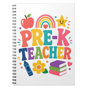 Pre-K Teacher Appreciation Notebook