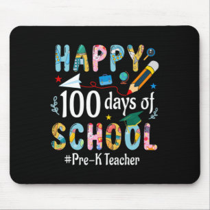 Pre-k Teacher Fun 100th Day Of School  Mouse Mat