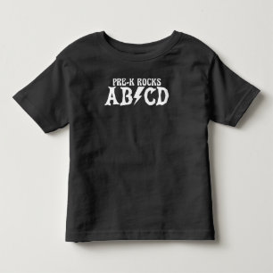 Pre-K Team Rocks Back to School Elementary Teacher Toddler T-Shirt