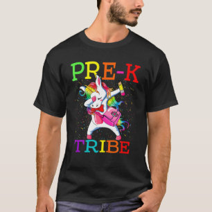 Pre-K Tribe Unicorn Back To School T-Shirt
