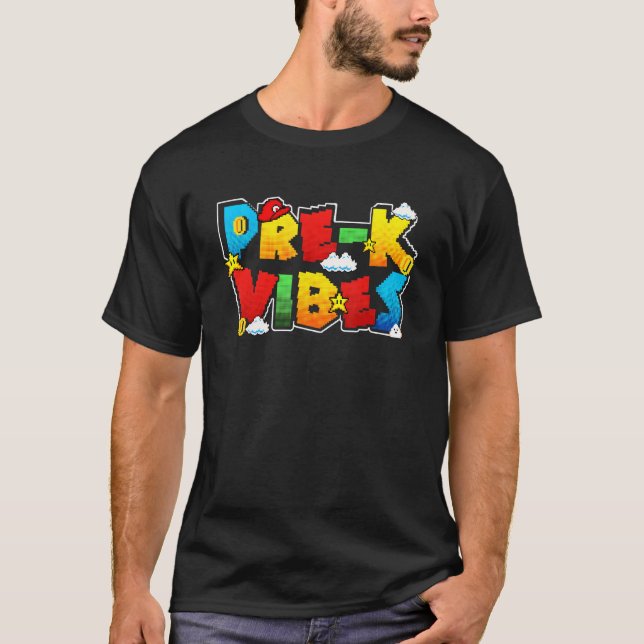 Pre K Vibes Last Day Of School Graduation For Kids T-Shirt (Front)