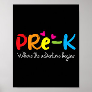 Pre-k Where The Adventure Begins  Poster