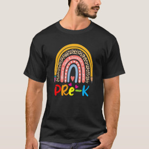 Pre-K Where The Adventure Begins Teacher Back To S T-Shirt
