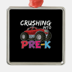 Pre Kindergarten Crushing Into Pre Kindergarten Metal Tree Decoration