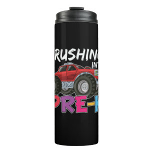 Pre Kindergarten Crushing Into Pre Kindergarten Thermal Tumbler