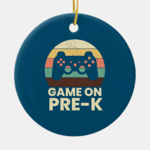 Pre Kindergarten Game On Pre Kindergarten Ceramic Tree Decoration