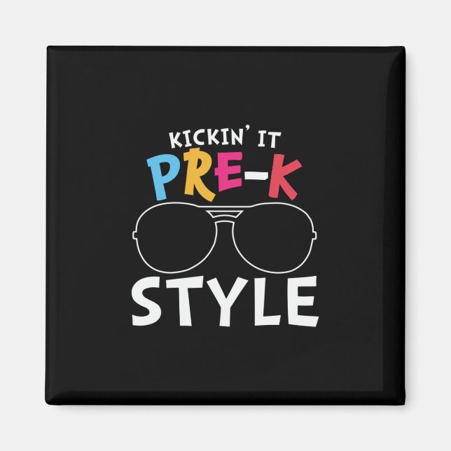 Pre Kindergarten Pre Kindergarten Style Magnet (Front)