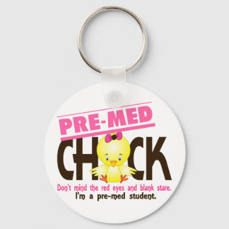Pre-Med Chick 2 Key Ring