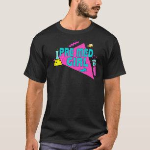 Pre Med Student Medical School Future Doctor 90s R T-Shirt