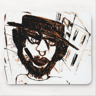 PRE MISSION THOUGHT WHITE MOUSE MAT