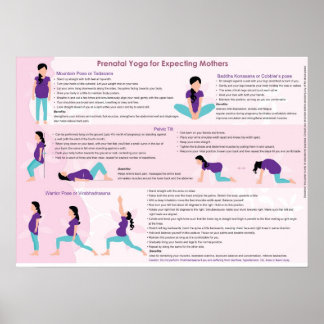 Pre Natal Yoga Poster