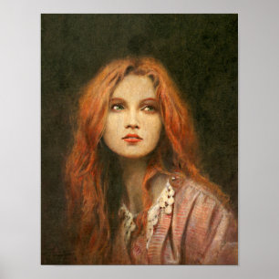 Pre-Raphaelite Girl Fine Art Print