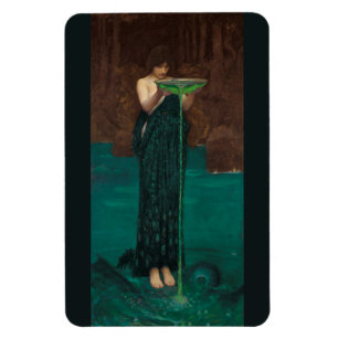 Pre-Raphaelite Painting by Waterhouse Magnet