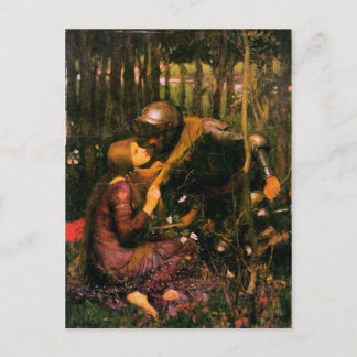 Pre-Raphaelite Postcard By John William Waterhouse