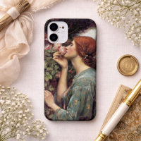 Pre-Raphaelite Rose Woman Art Nouveau
