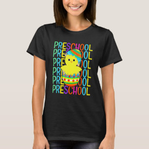 Pre School Chicken Crack The Eggs Easter Day Boy G T-Shirt