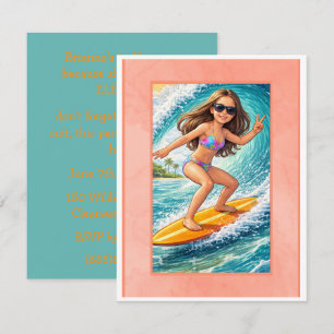 Pre Teen Girl Party Digital Download  Invitation