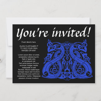 Pre Viking Blue, invitation