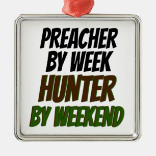 Preacher Hunter Metal Tree Decoration