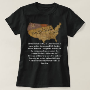 Preamble to the United States Constitution T-Shirt