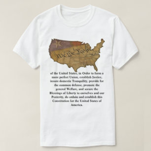 Preamble to the United States Constitution T-Shirt