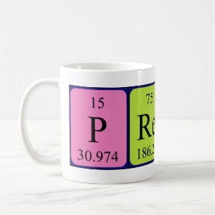 Preben periodic table name mug