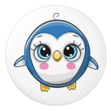 Precious Animals Theme Ceramic Knob