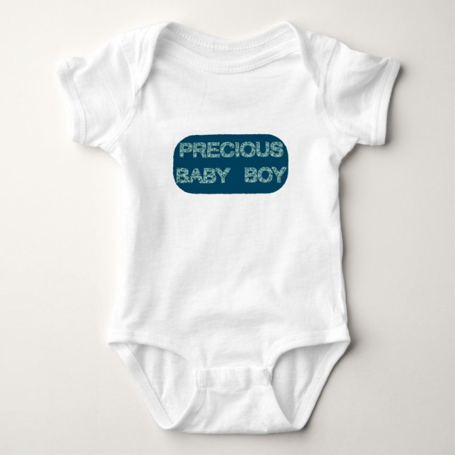 Precious Baby Boy Bodysuit (Front)