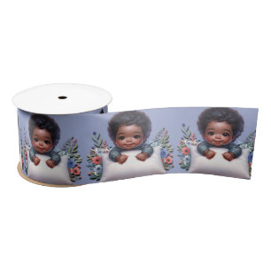 Precious Baby Hands Satin Ribbon