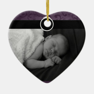 Precious Baby Photo Ceramic Tree Decoration